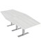 Skutchi Designs 45 in W, 96 in L, 29 in H, Engineered Wood Top, White HAR-HEX.IR-46x93-T-WHCYPRESS - alternate 1